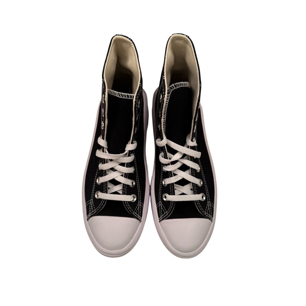 Chuck Taylor All Star Move Platform Converse Size Women's 9.5 EU 41 NWT Black - Picture 12 of 16